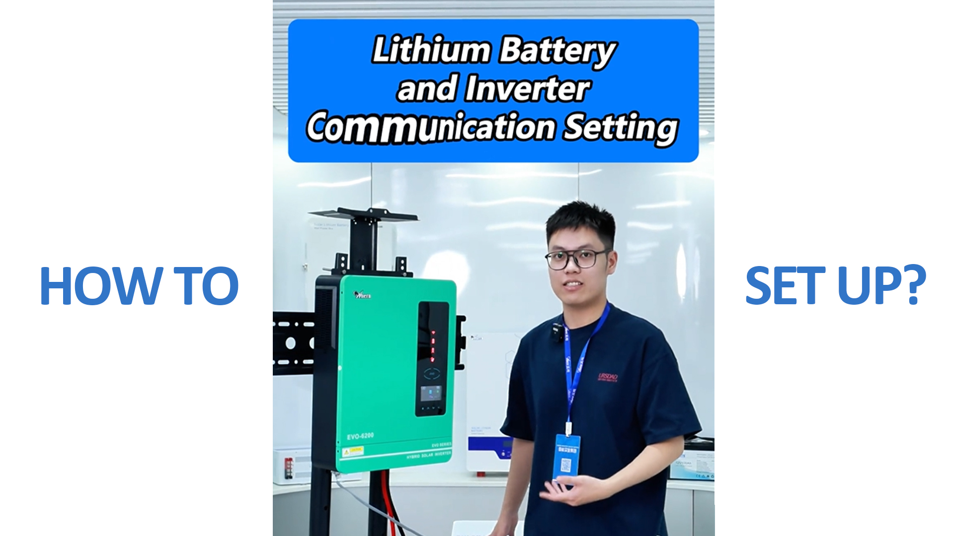 How to Communicate Lithium Battery and Inverter?