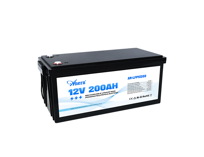 12V LiFePO4 Deep Cycle Rechargeable Lithium Battery (AN-LFP)