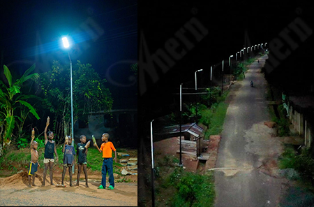 Government Federal Republic Solar Street Light Project in Nigeria