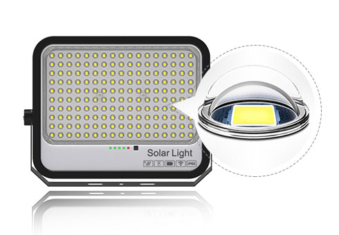 Solar Powered LED Flood Light