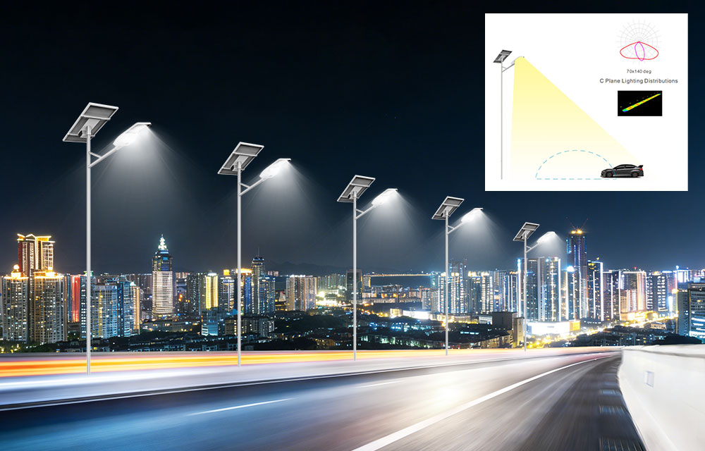 Solar Street Lights Improve Safety on Roads and Highways