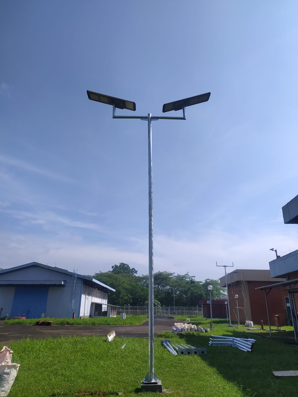 village solar street light
