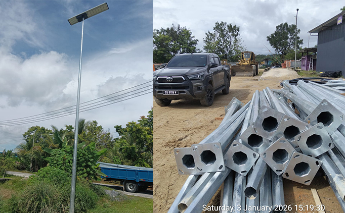 921sets All-in-one Solar LED Street Light in Malaysia